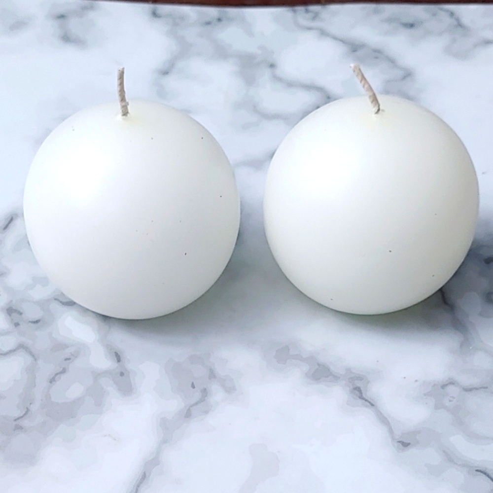 Round Candle Set - Picture 1 of 3